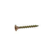 GRIP-RITE Grip-Rite 25 lbs No.6 x 1.25 in. Phillips Zinc Wood Screws 5023524